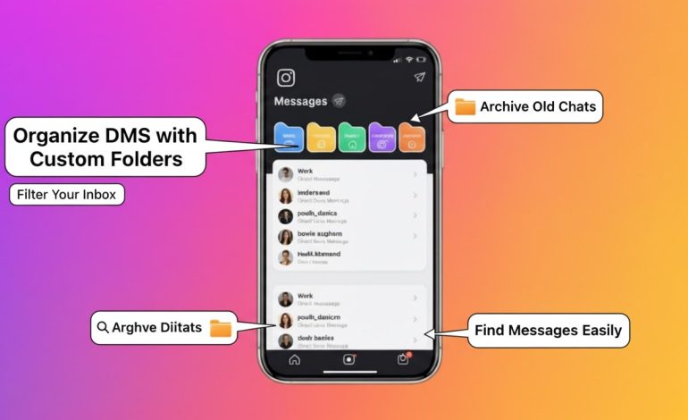 Instagram Chat Folders