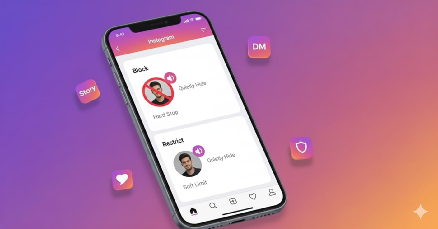 Block vs Mute vs Restrict on Instagram: Complete Guide to Privacy Controls
